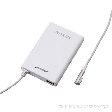 14.5V/3.1A AC Adapter with Magnetic Tip, Compatible with APLE Magnetic Laptop